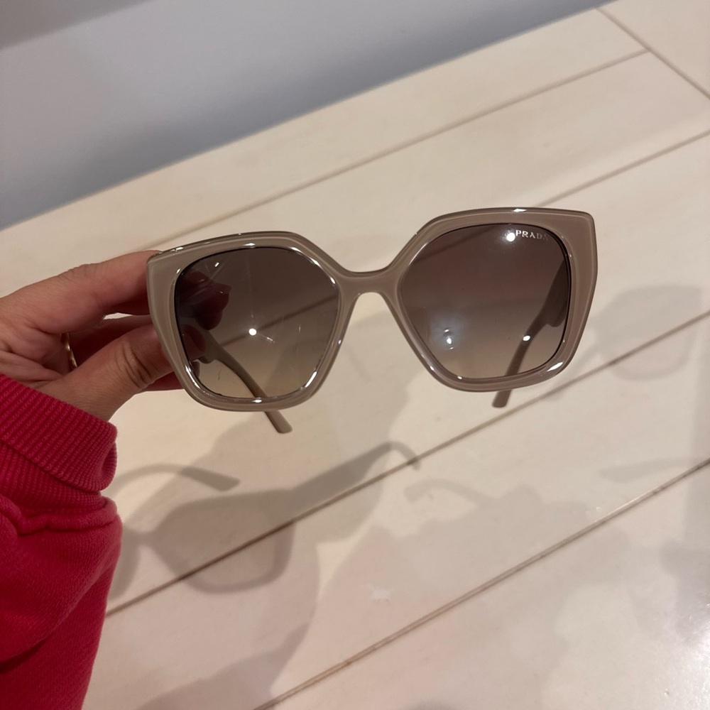 Prada Beige Sunglasses - Picture 2 of 9